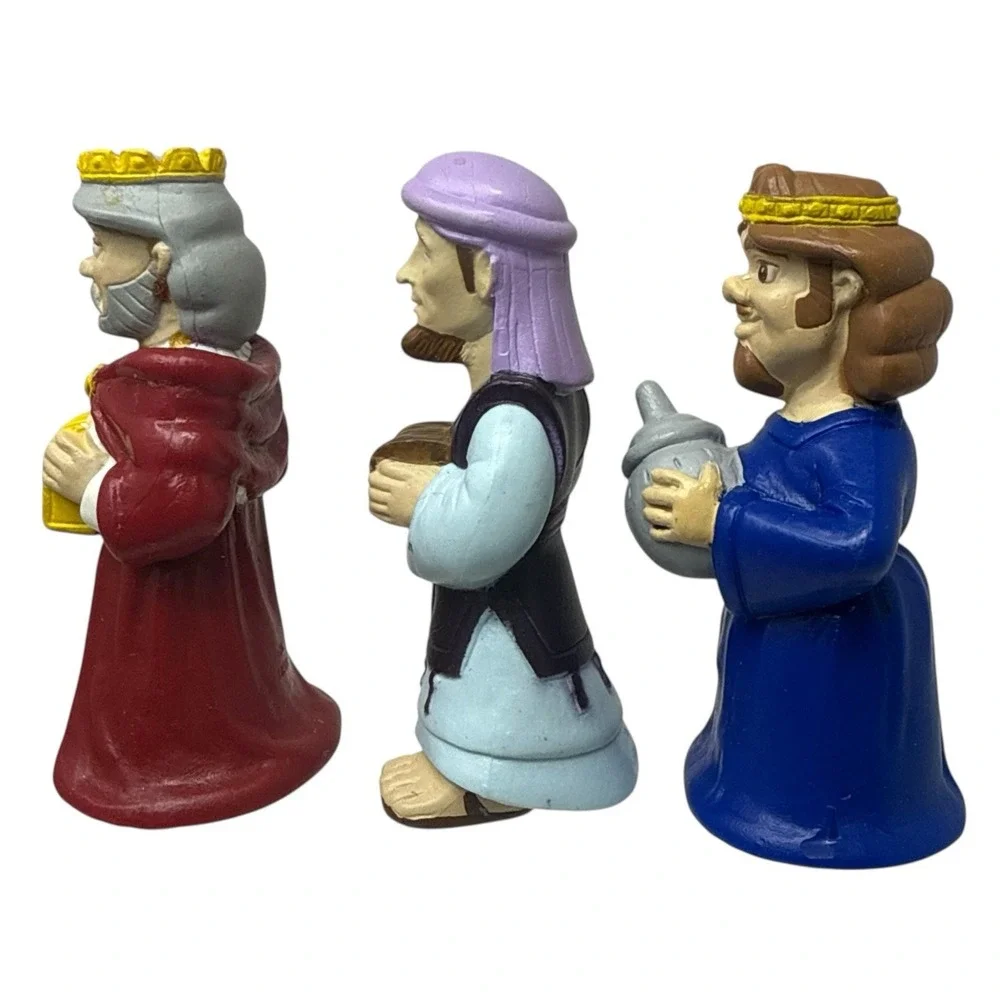 Tales of Glory Replacement THREE Wiseman Manger Bible Toys Nativity
